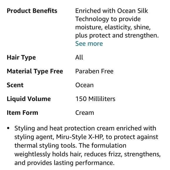 SACHAJUAN UNISEX HAIR PROTECTION FROM HEAT DAMAGE WHILE ADDING MOISTURE & SHINE - Picture 6 of 8